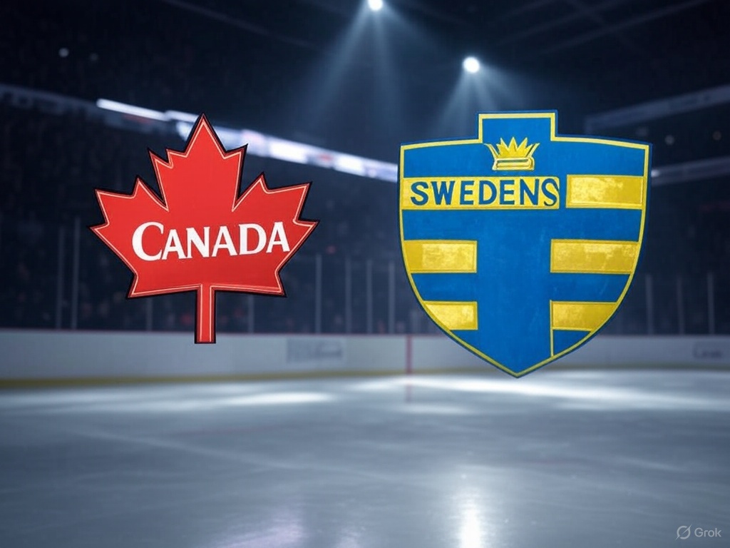 Sweden Drops Canada 8-3 In Pre Tournament Play
